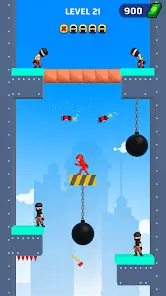 Web Master: Стикмен cупергерой - скриншот 10