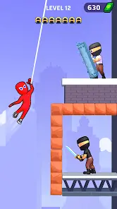 Web Master: Стикмен cупергерой - скриншот 6