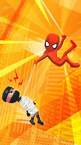 Web Master: Стикмен cупергерой - скриншот 2