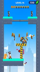 Web Master: Стикмен cупергерой - скриншот 12