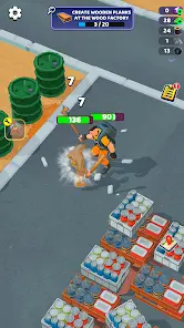 Zone X: РПГ игра на выживание - скриншот 5