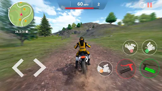 Motorcycle Real Simulator - скриншот 2