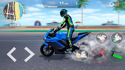Motorcycle Real Simulator - скриншот 4