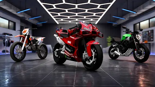 Motorcycle Real Simulator - скриншот 7
