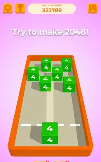 Chain Cube 2048 - скриншот 4