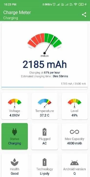 Charge Meter - скриншот 1
