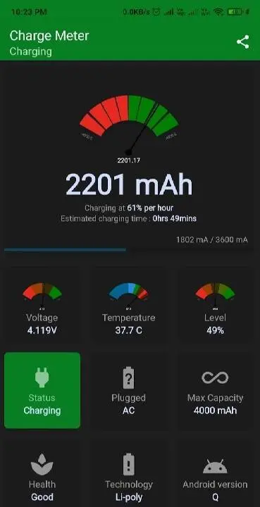 Charge Meter - скриншот 3