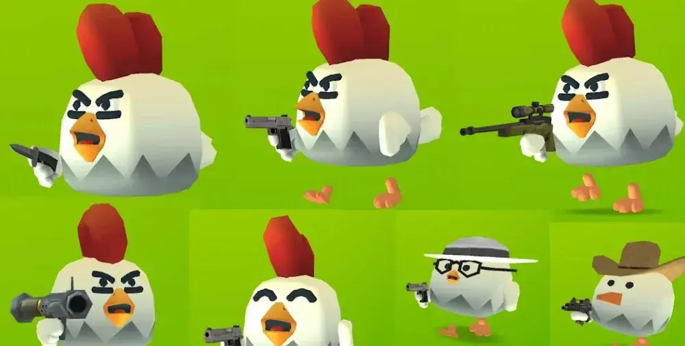 Chicken Gun - скриншот 1