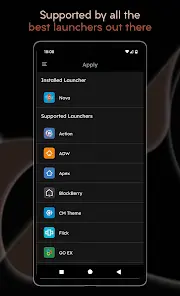 Darkful - Icon Pack - скриншот 4