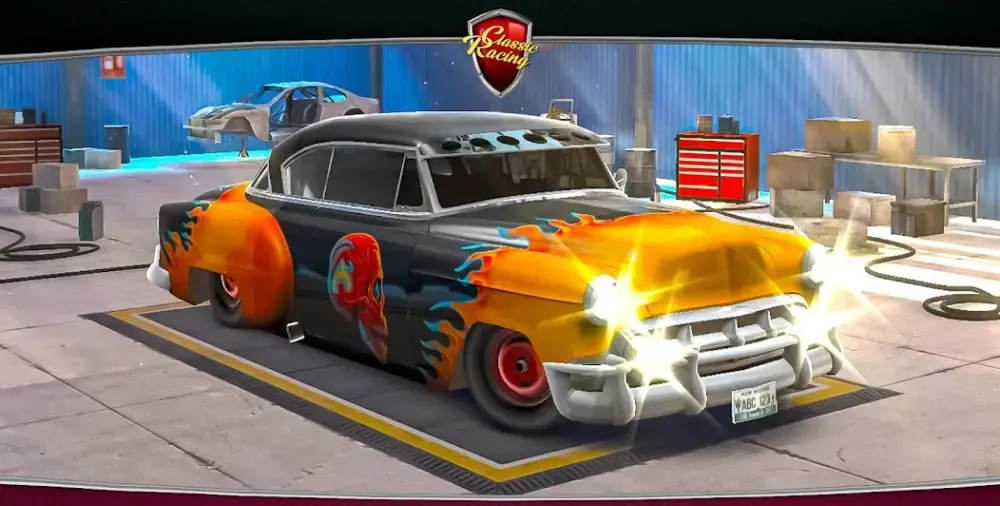 Classic Drag Racing Car Game - скриншот 2