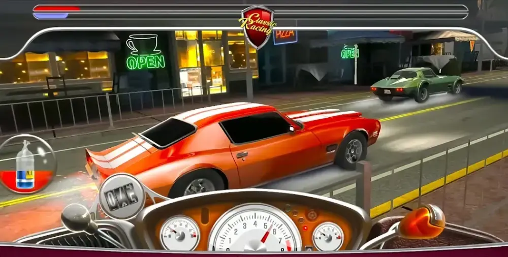 Classic Drag Racing Car Game - скриншот 3