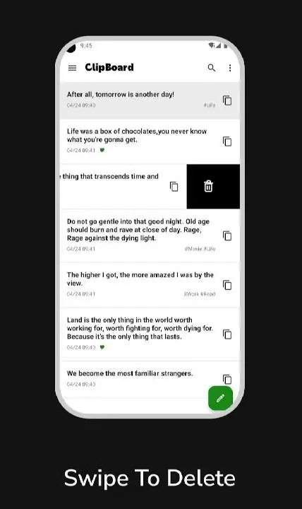 Clipboard - Copy Paste & Notes - скриншот 2