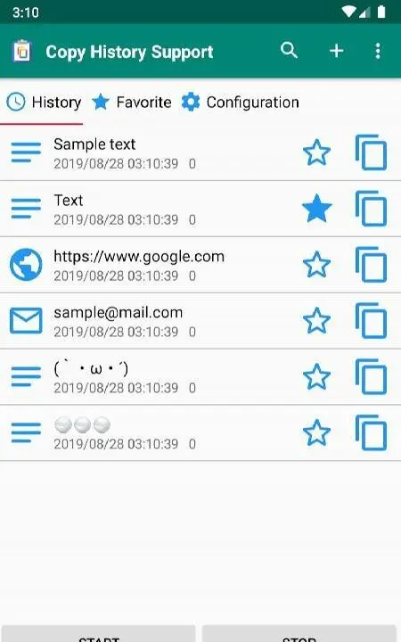 Clipboard Manager - скриншот 1