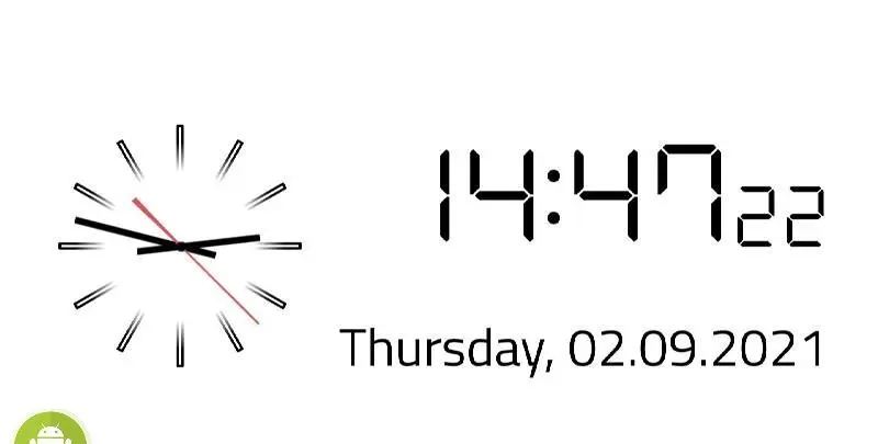 Clock Screensaver - скриншот 4