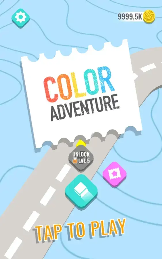 Color Adventure: Раскрась Путь - скриншот 1