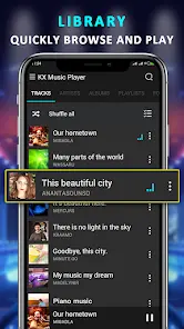 KX музыкальный плеер Pro - скриншот 1