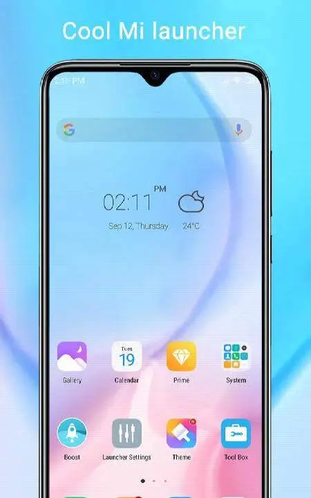Cool Mi Launcher - скриншот 1