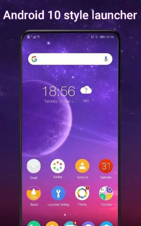 Cool Q Launcher for Android 10 - скриншот 1