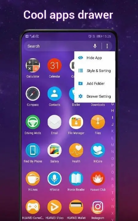 Cool Q Launcher for Android 10 - скриншот 3