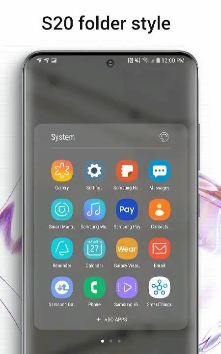 Cool S20 Launcher Galaxy OneUI - скриншот 4