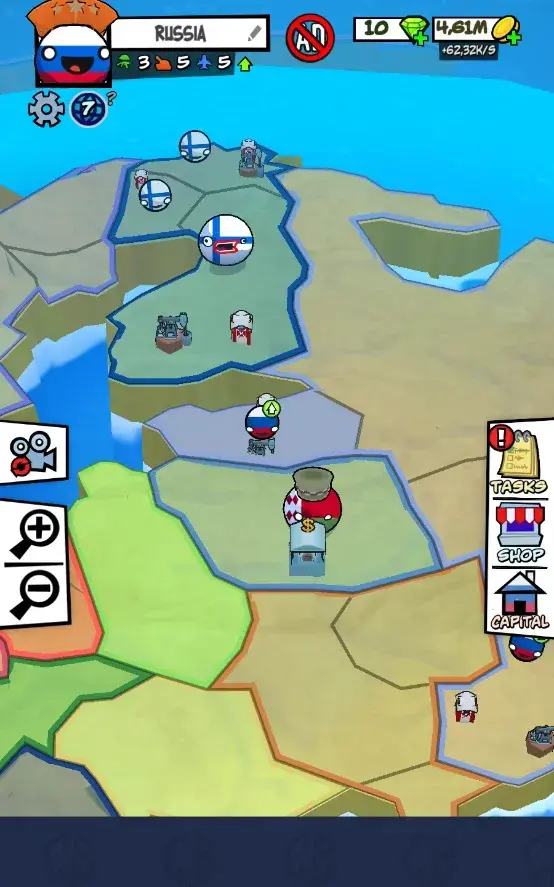 Country Balls: World Battle - скриншот 1