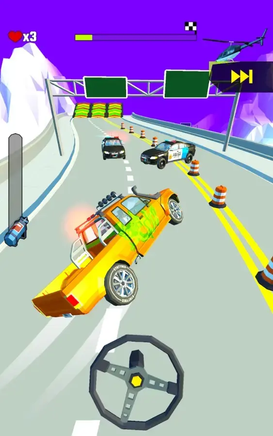 Crazy Rush 3D - Уличные Гонки - скриншот 6
