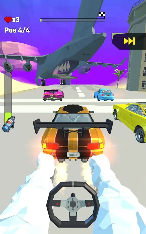 Crazy Rush 3D - Уличные Гонки - скриншот 1