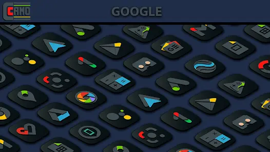 Camo Dark Icon Pack - скриншот 1