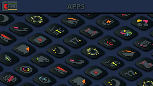 Camo Dark Icon Pack - скриншот 3