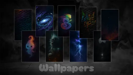 Wisp Dark - AMOLED App Icons - скриншот 4