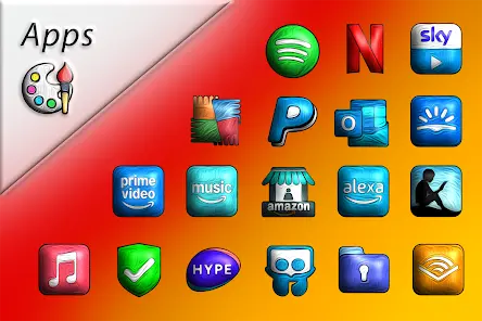 Painting 3D - Icon Pack - скриншот 3