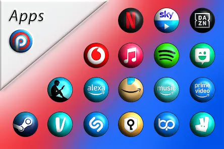Pixly 3D - Icon Pack - скриншот 3