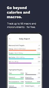 Cronometer: Calorie Counter - скриншот 2