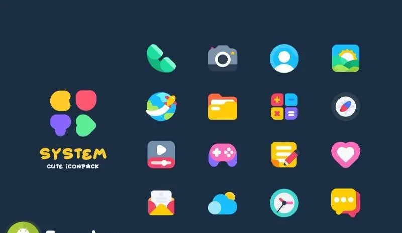 CUTE Iconpack - скриншот 1