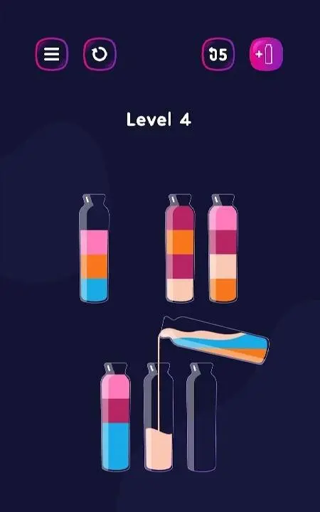 Бутылочки и Пробирки:Get Color - скриншот 3