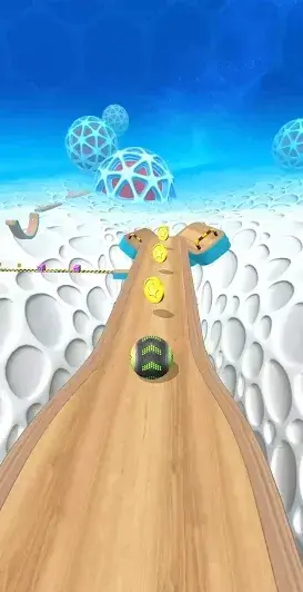 Взломанная Going Balls - скриншот 2