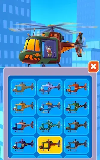 Взломанная Helicopter Escape 3D - Вертолетный шутер - скриншот 6