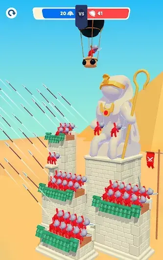 Взломанный Archery bastions: Захват замка - скриншот 2