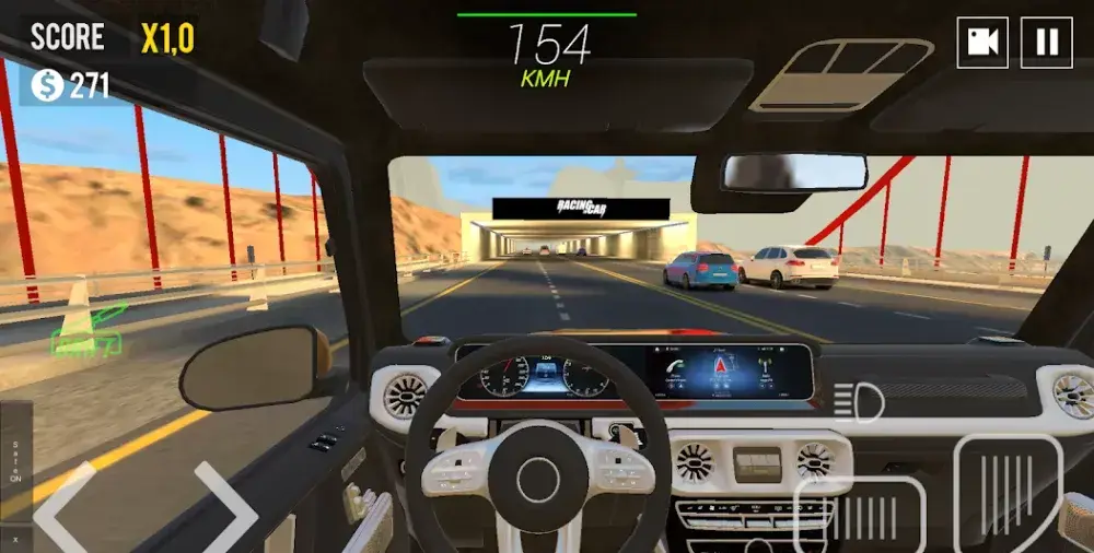 Взломанный Racing in Car 2021 - скриншот 2