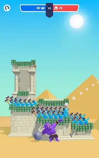Взломанный Archery bastions: Захват замка - скриншот 4