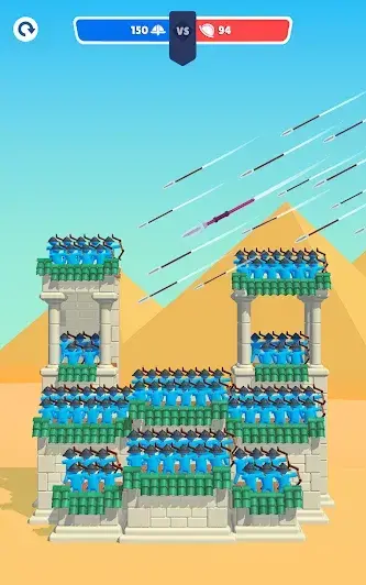 Взломанный Archery bastions: Захват замка - скриншот 6