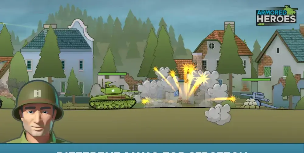 Взломанный Armored Heroes - скриншот 6
