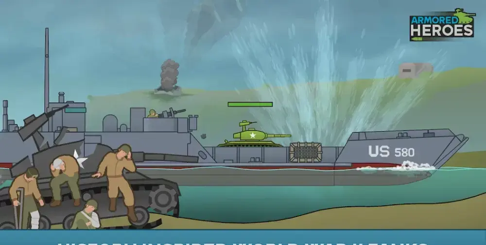 Взломанный Armored Heroes - скриншот 2