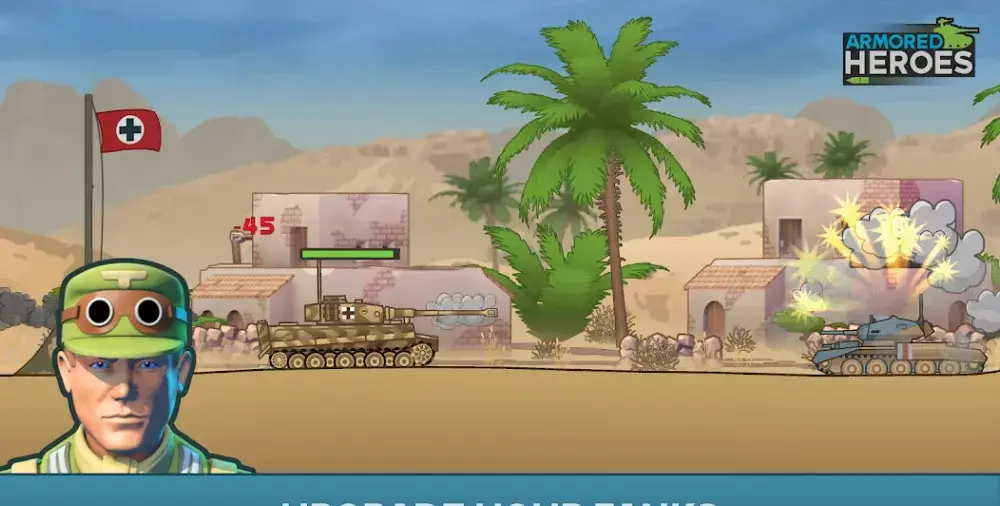 Взломанный Armored Heroes - скриншот 7