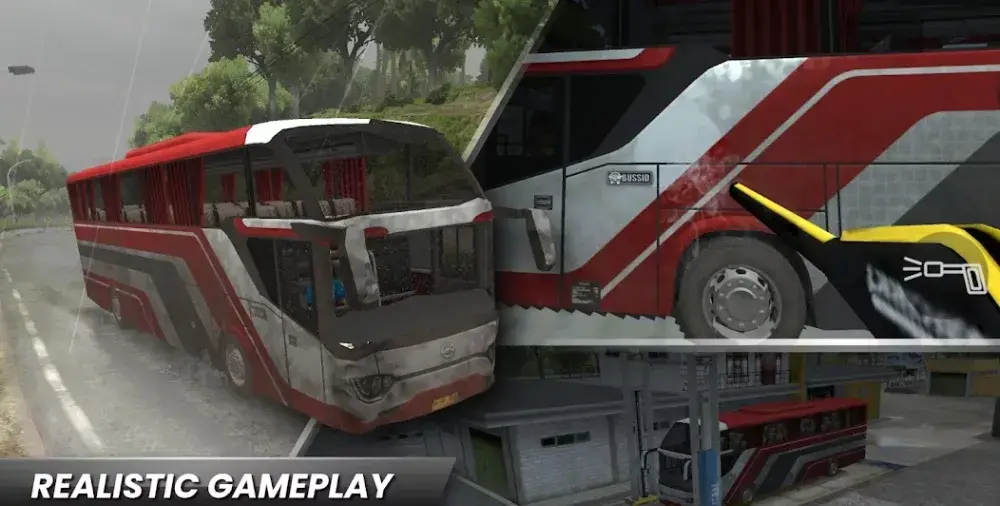 Взломанный Bus Simulator Indonesia - скриншот 5