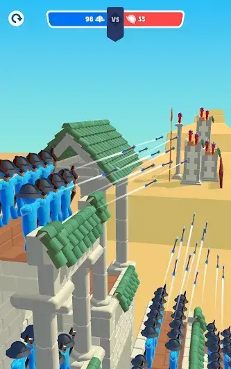 Взломанный Archery bastions: Захват замка - скриншот 1