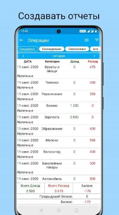 Доход Расход-ежедневный расход 295 Mod (Premium) - скриншот 2