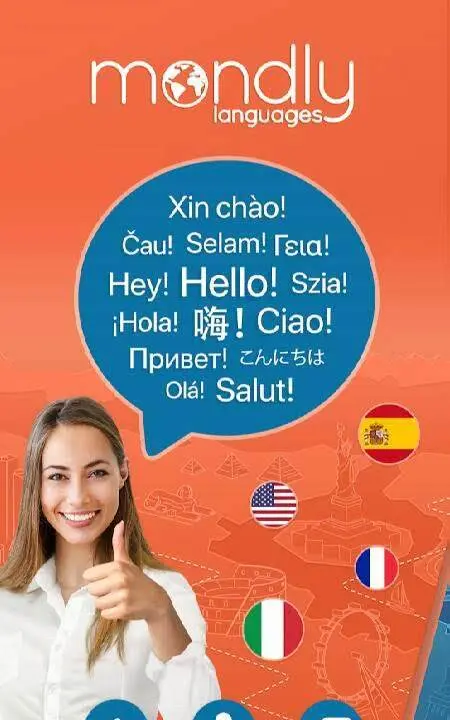 Изучайте языки бесплатно - Mondly - скриншот 1