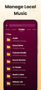 Offline Music Player: Play MP3 - скриншот 2
