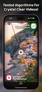 PureStatus: HD статус без блюр - скриншот 3